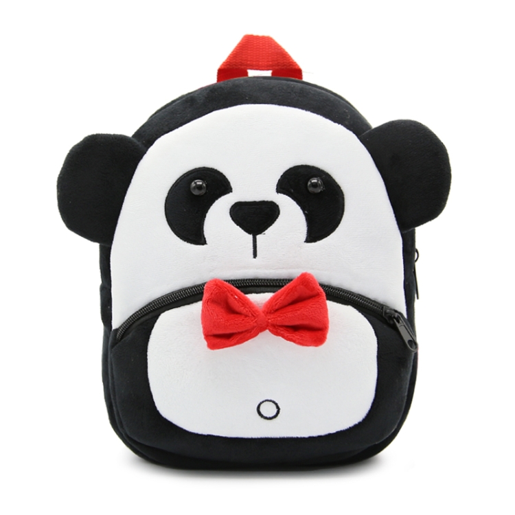 

Kids 3D Animal Velvet Backpacks Children Cartoon Kindergarten Toys Gifts School Bags(Panda)