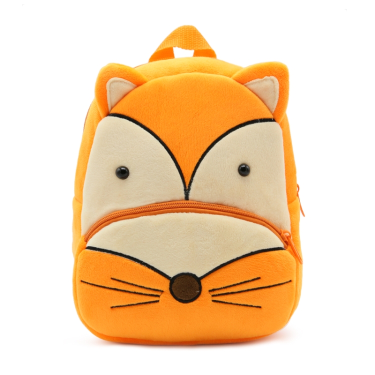 

Kids 3D Animal Velvet Backpacks Children Cartoon Kindergarten Toys Gifts School Bags(Fox)