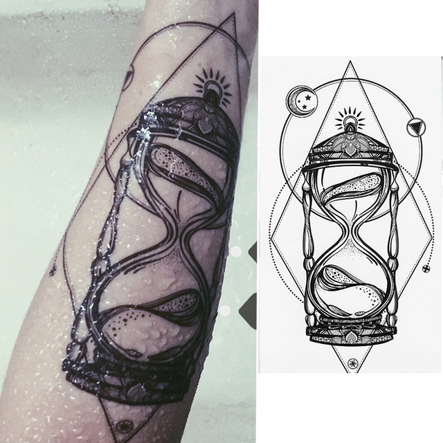 

2 PCS Small Full Arm Temporary Waterproof Tattoo Stickers(xqb040)