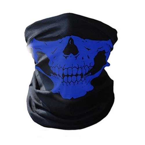 

Skull Mask Bandana Cycling Helmet Neck Face Mask Half Face Sports Headband