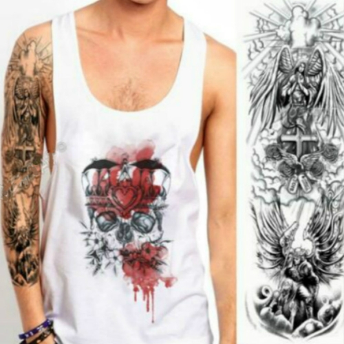 

Large Arm Sleeve Waterproof Temporary Tattoo Sticker(TQB-043)