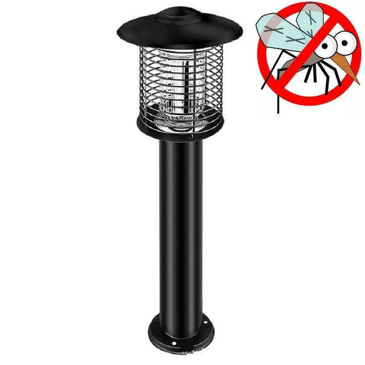 

Outdoor Courtyard Garden Waterproof Outdoor Mosquito Repellent Lamp, Color:DW01 Black