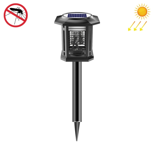 

Outdoor Solar Waterproof Mosquito Lamp Mosquito Repellent, Color:TM02Y Black