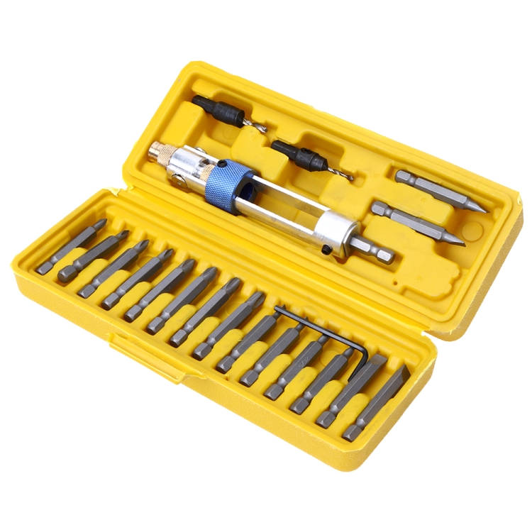 

20 In 1 High Speed Steel Countersunk Head Bit Screwdriver