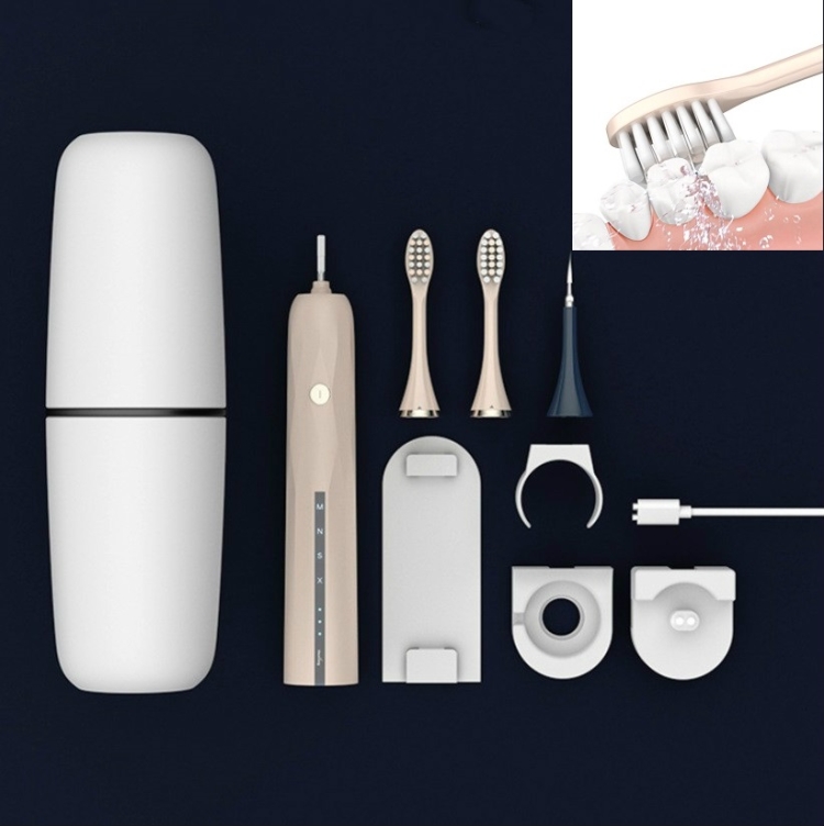 

Sonic Whitening Electric Toothbrush With Vertical Brush(Pink)