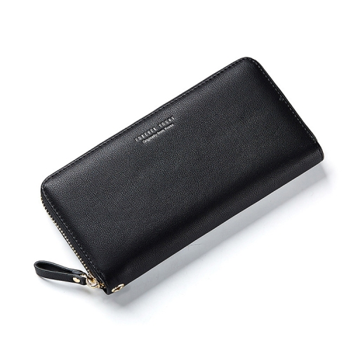 

Women Long Clutch Wallet Large Capacity Wallets Female Purse Phone Pocket Card Holder(Black)