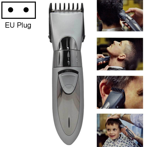 

Waterproof Electric Hair Clipper Rechargeable Hair Trimmer Hair Cutting Machine Haircut Beard Trimer(Grey)