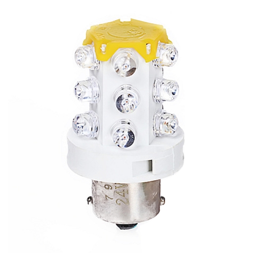 

B15 15 LEDs Small Bulb LED Warning Light, Random Color Delivery, Voltage:220V