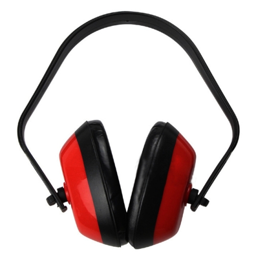 

Anti-Noise Safety Work Sleep Hearing Protection Headphones Protective Earmuffs(Red)