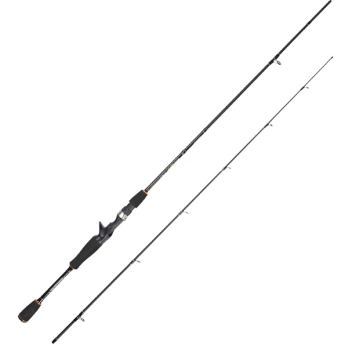 

1.98M High Carbon Road Poles Throw Two Fishing Rods, Style:Gun Handle