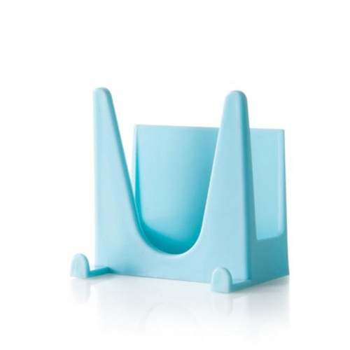 

Plastic Kitchen Pan Cover Bracket Sucker Tool Storage Organizer Rack Hanger, Size: 6x4x6cm(Blue)