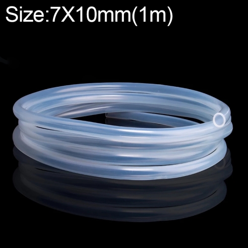 

Food Grade Transparent Silicone Rubber Hose Out Diameter Flexible Silicone Tube, Specification:7x10mm(1m)