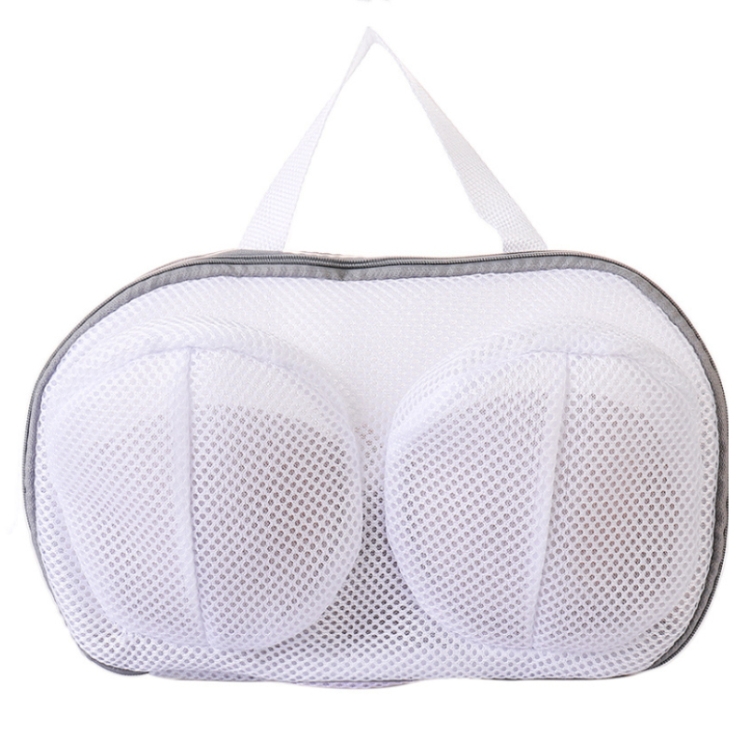 

3 PCS Mesh Bra Laundry Bag Underwear Pouch Travel Organizer Bags(Grey)