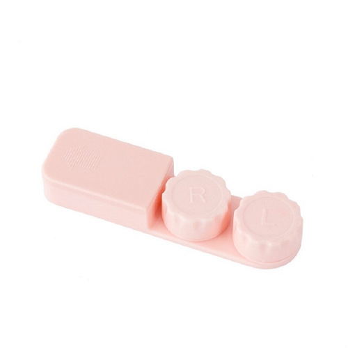 

Portable Contact Lens Case Beauty Pupil Couple Care Box(Pink)