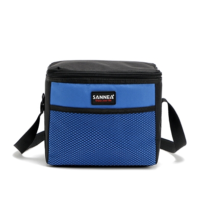 

SANNE Picnic Lunch Bag Outdoor Thermos Portable Travel Shoulder Bag Recreation Tourism Equipment(Blue)
