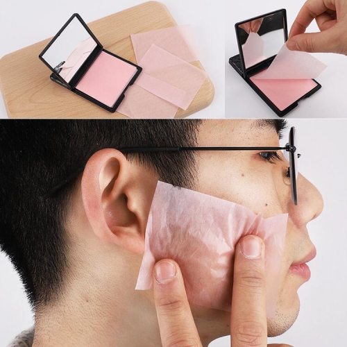 

5 PCS Portable Face Blotting Paper Makeup Mirror Cleaning Beauty Tools