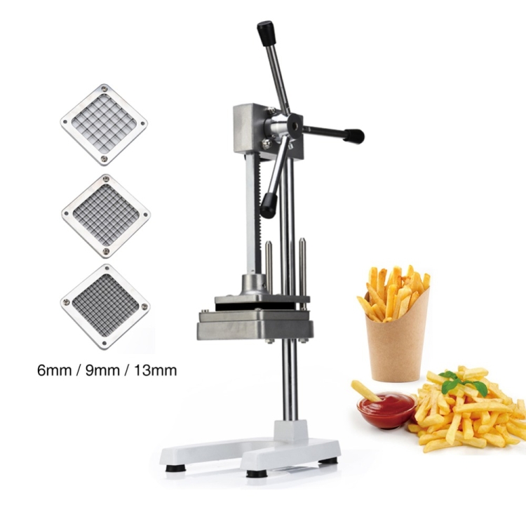 

Manual Cut French Fries Machine Potato Cutter Chips Blades Fruit Vegetable Making Machine