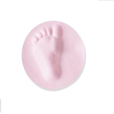 

Baby Hand And Foot Ink Newborn Hand Model Handprint Mud(light pink)