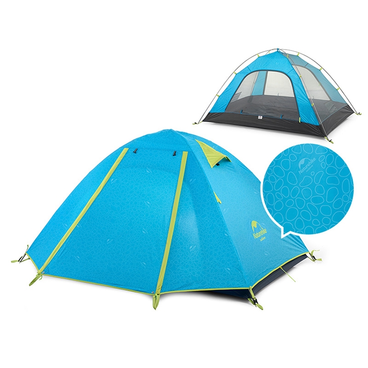 

Naturehike Tent Outdoor Rainstorm-proof Thickened Beach Seaside Camping Equipment, Style:2 People(Sea Blue)