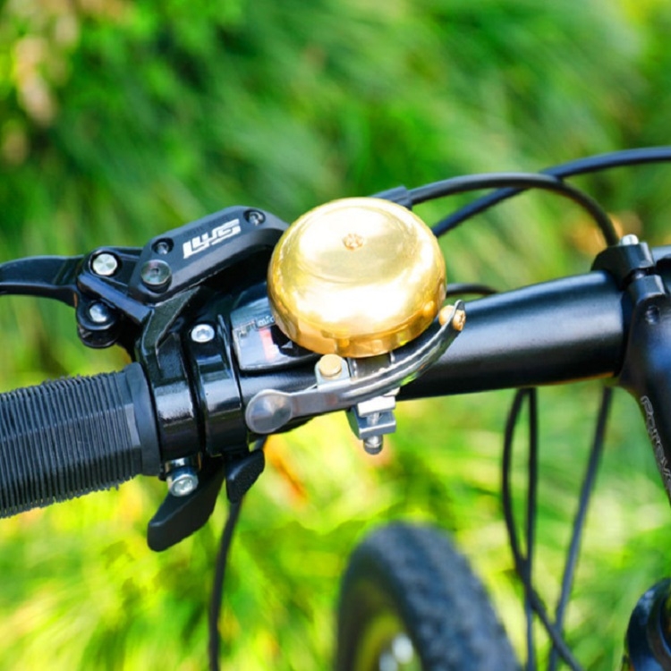 

Bicycle Retro Brass Bell Clear Voice(Golden)