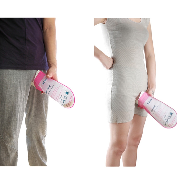 

700ml Outdoor Disposable Urinal Toilet Bag Camping Male Female Kids Adults Portable Emergency Pee Bag Loading