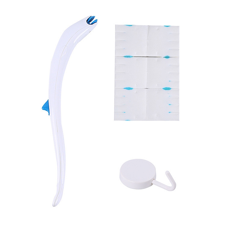 

Disposable Toilet Brush Household Toilet Brush with Detergent, Style:Dolphin