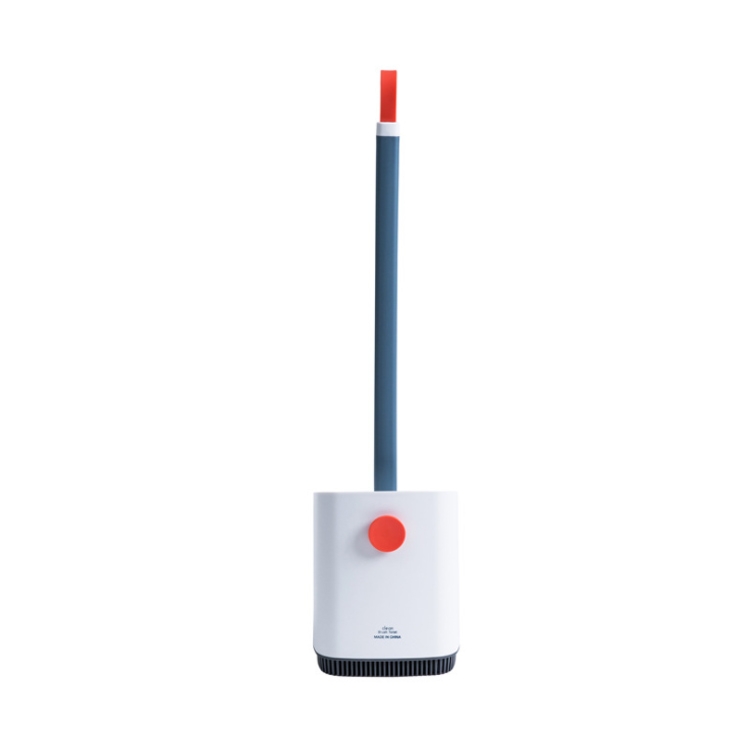 

Household Toilet Brush Soft Bristle Wall-mounted Toilet Brush(Cloud White)