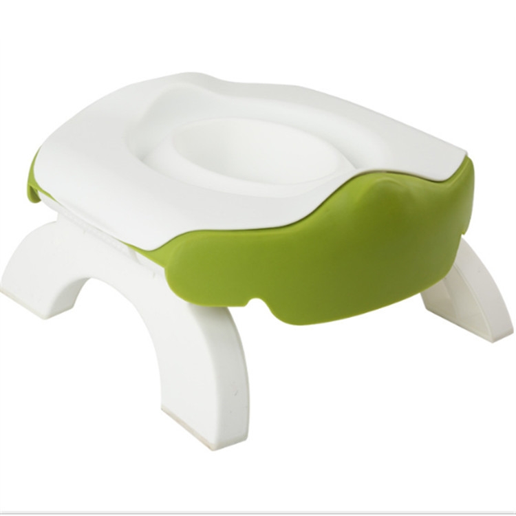 

Children Collapsible Portable Folding Baby Toilet Training Seat(Green)