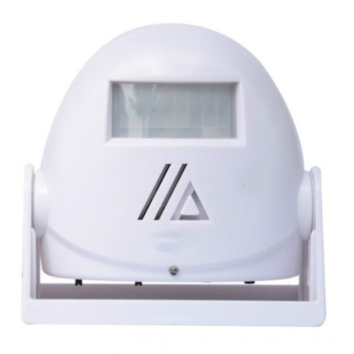 

Wireless Intelligent Doorbell Infrared Motion Sensor Voice Prompter Warning Door Bell Alarm(White)