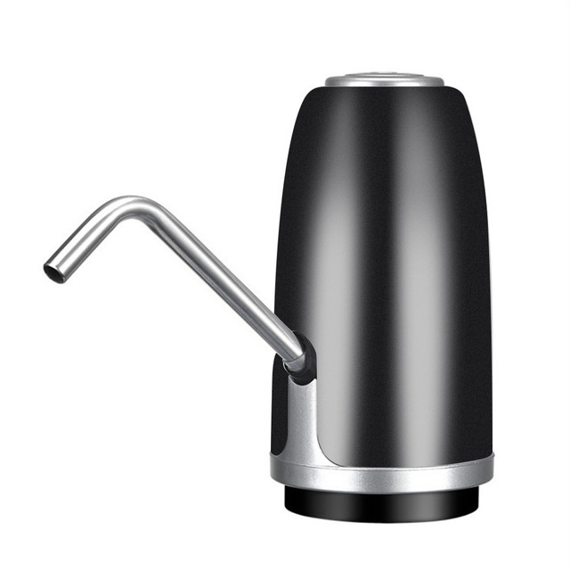 

USB Cable Electric Drinking Water Pump Universal Gallon Bottled Water Dispenser Switch Pumper(Black)