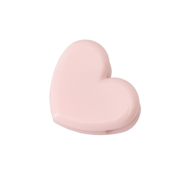 

2 PCS Creative Cute Pink Metal Clips Office Accessories Paper Clips Photo Clips(Heart)