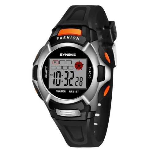 

SYNOKE 99329 Waterproof Luminous Sports Electronic Watch for Children(Black)