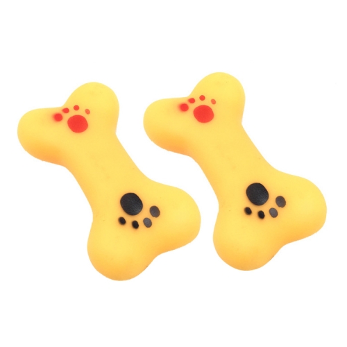 dog bone squeaky toy