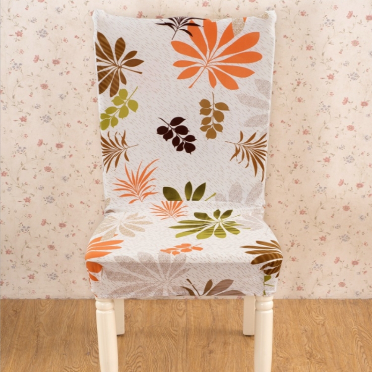 

Anti-dirty Removable Chair Cover Stretch Elastic Dining Seat Cover for Banquet Wedding Restaurant Hotel(youthful dawn)