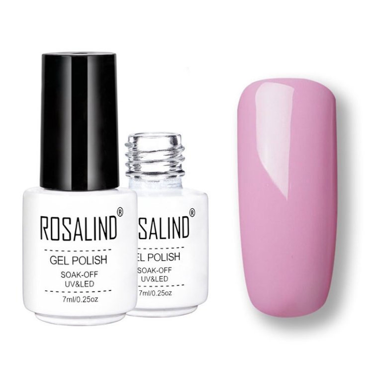 

ROSALIND Gel Polish Set UV Semi Permanent Primer Top Coat Poly Gel Varnish Nail Art Manicure Gel, Capacity: 7ml 2457