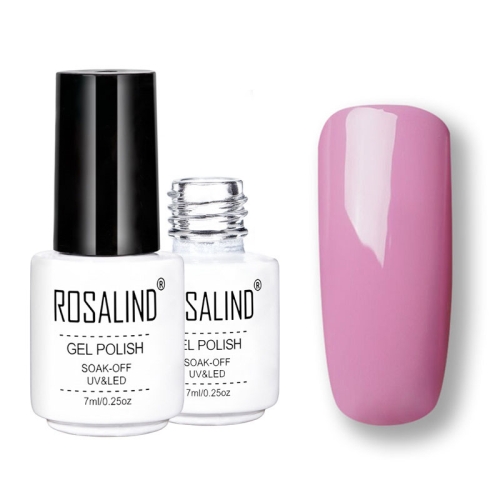 

ROSALIND Gel Polish Set UV Semi Permanent Primer Top Coat Poly Gel Varnish Nail Art Manicure Gel, Capacity: 7ml 2458