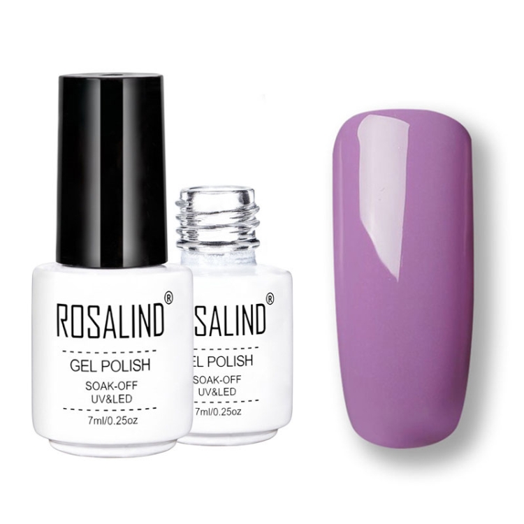 

ROSALIND Gel Polish Set UV Semi Permanent Primer Top Coat Poly Gel Varnish Nail Art Manicure Gel, Capacity: 7ml 2553