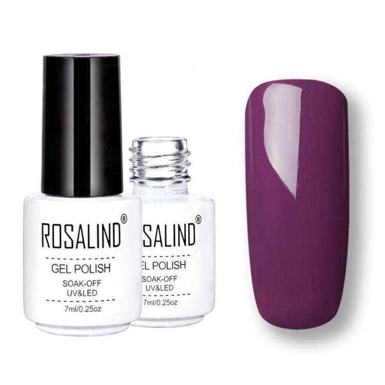 

ROSALIND Gel Polish Set UV Semi Permanent Primer Top Coat Poly Gel Varnish Nail Art Manicure Gel, Capacity: 7ml 2559