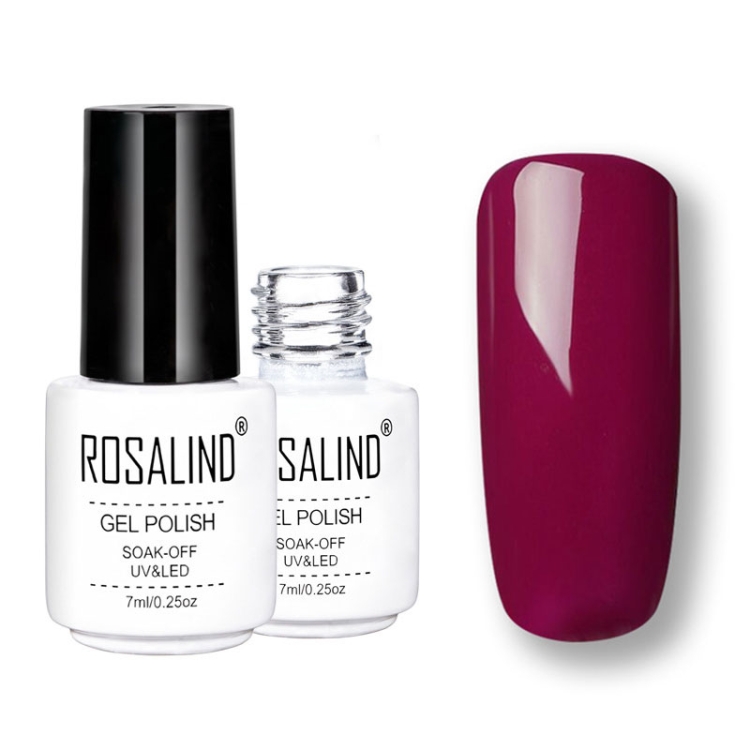 

ROSALIND Gel Polish Set UV Semi Permanent Primer Top Coat Poly Gel Varnish Nail Art Manicure Gel, Capacity: 7ml 2561