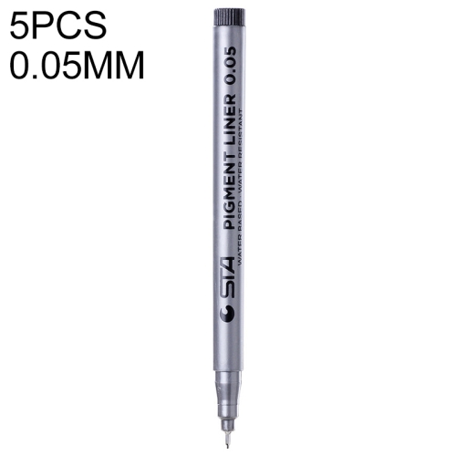 

Micron Ink Marker Pen Black Fineliner Sketching Pens 0.05mm