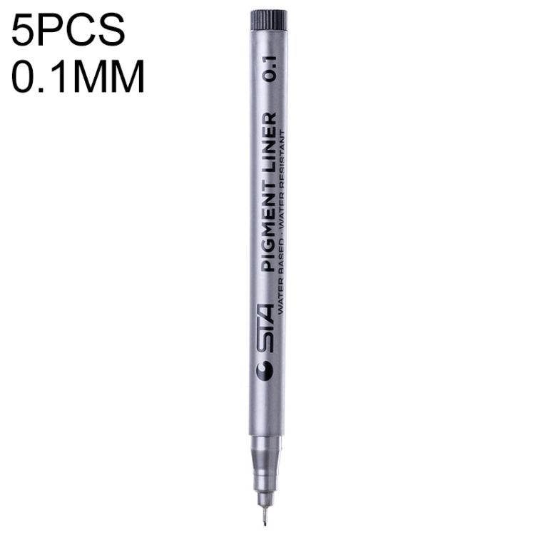 

Micron Ink Marker Pen Black Fineliner Sketching Pens 0.1mm