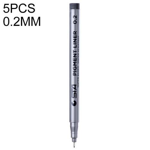 

Micron Ink Marker Pen Black Fineliner Sketching Pens 0.2mm