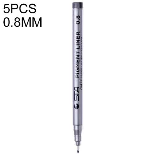 

Micron Ink Marker Pen Black Fineliner Sketching Pens 0.8mm
