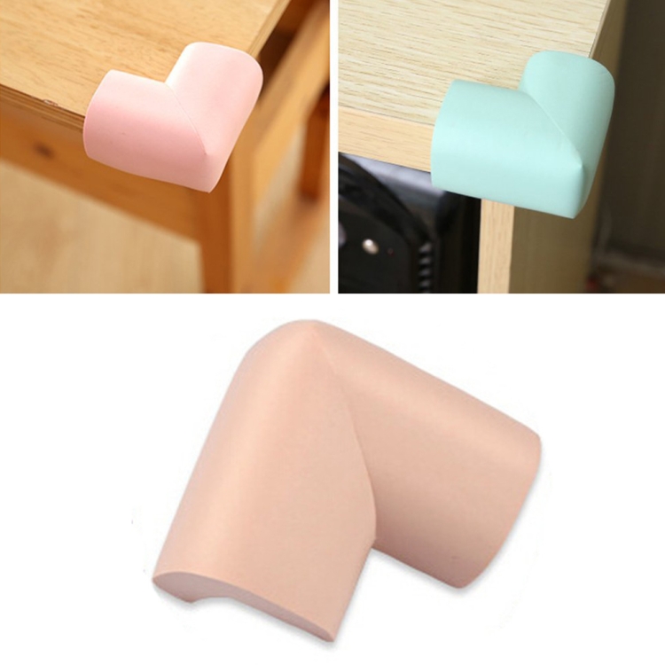 

8 PCS 55 x 55mm Children Protection Corner Soft Table Desk Children Safety Corner Baby Safety Edge Guards(pink)