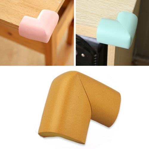 

8 PCS 55 x 55mm Children Protection Corner Soft Table Desk Children Safety Corner Baby Safety Edge Guards(wood)