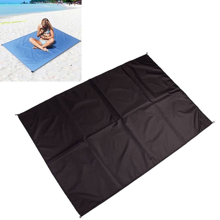 black camping mat