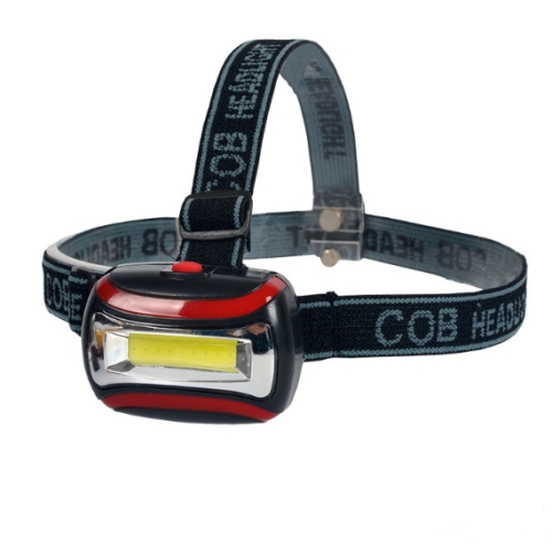 

2 PCS 3W Portable Mini COB LED Headlamp Head Lamp Torch with 3 Lighting Modes