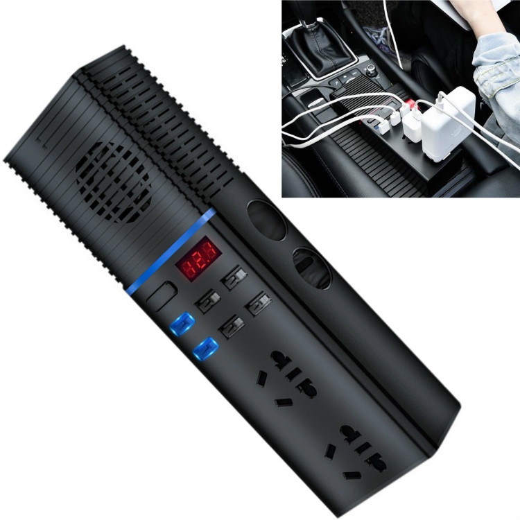 

Car Inverter 12v/24v To 220v Household Power Converter Multi-Function Car Socket, Specification:V20-I Car/Truck Universal
