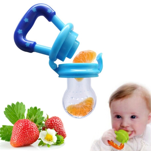 

3 PCS Portable Baby Infant Food Nipple Feeder Silicone Pacifier Silicone Baby Soother, Random Color, Size:S