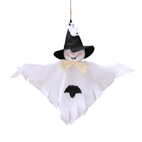 

4 PCS Halloween Decorations Kindergarten Halloween Props Halloween Shopping Malls And Bars Halloween Scene Decorations(White)